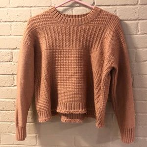 Madewell Stichmix pullover sweater